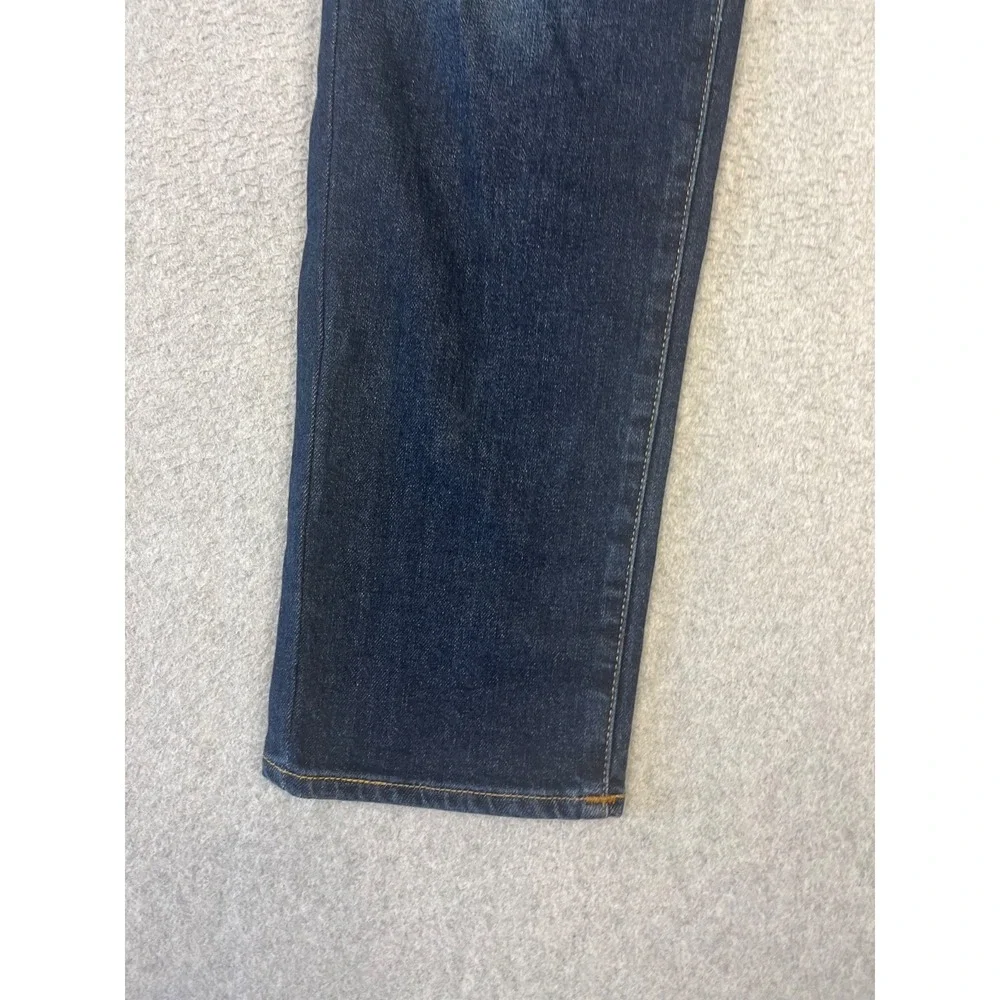 True Religion Geno Jeans Mens 36x34 Blue Cascade Slim Fit Stretch Flap Pockets